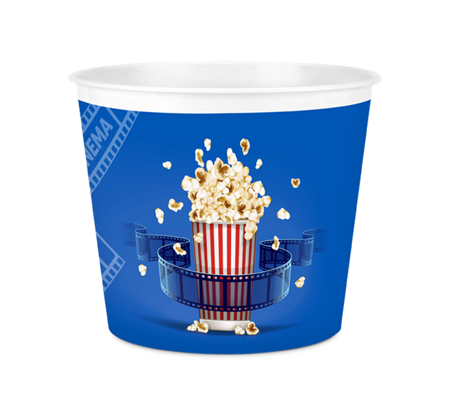 Popcorn Mısır Kovası Dekoratif - Görsel 4
