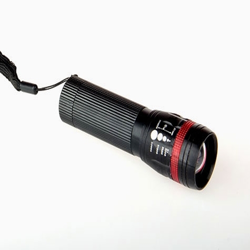 Power Ledli ve Zoomlu 2 Km Menzilli Alüminyum