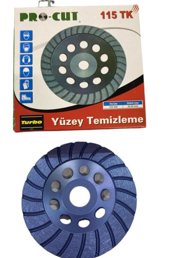 Prut 51185 Turbo Serisi Yüzey Temizleme 115 mm