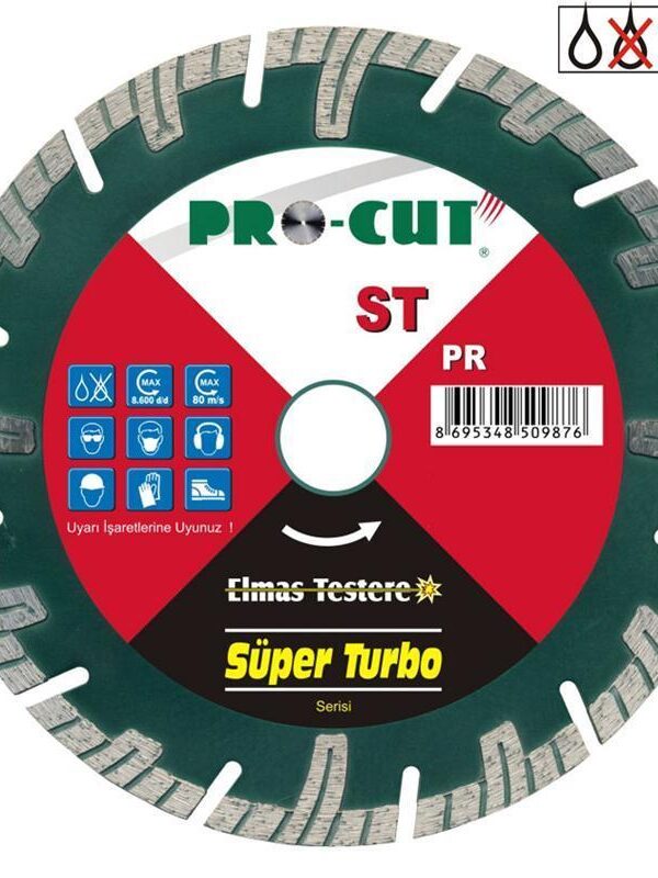 Prut ST 180 mm Süper Turbo Elmas Testere