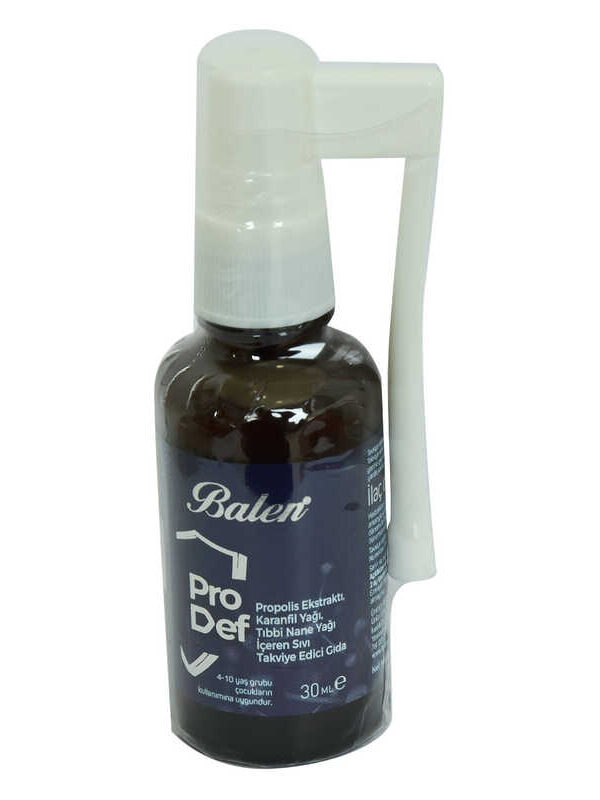 Prodef Propolis Ekstraktı  ve Nane Yağlı Takviye Edici Gıda 30 ML