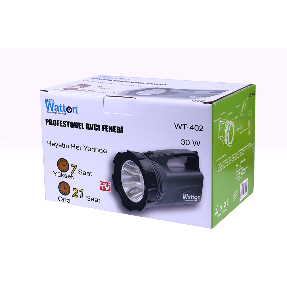 Profesyonel cı Feneri 30 W Gücünde Wt-402 - Görsel 4