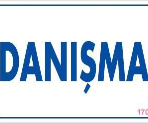 Danışma Uyarı Levhası 17,5x25 KOD:1702