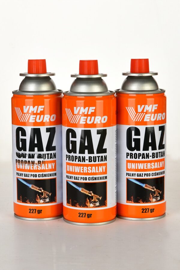 Remtas Vmf Eurogaz Kamp ak Gazı Valfli Kartuş 227GR - 3 Adet