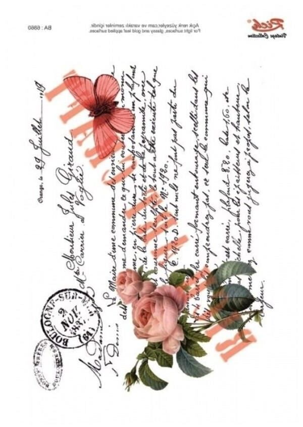 Rich 1310 Vintage Kolay Transfer 23x33 cm