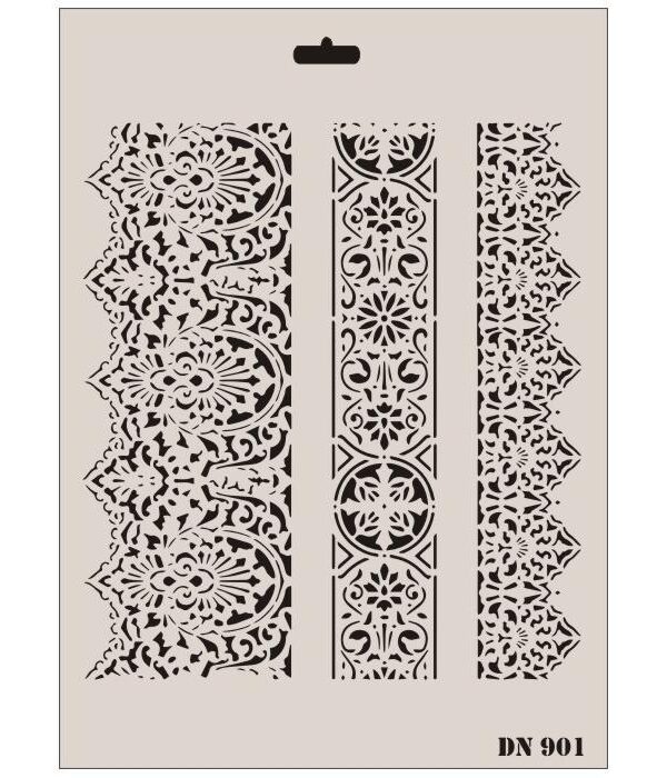Rich Dantel Seri DN-901 Stencil 35x25 cm