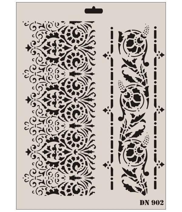 Rich Dantel Seri DN-902 Stencil 35x25 cm