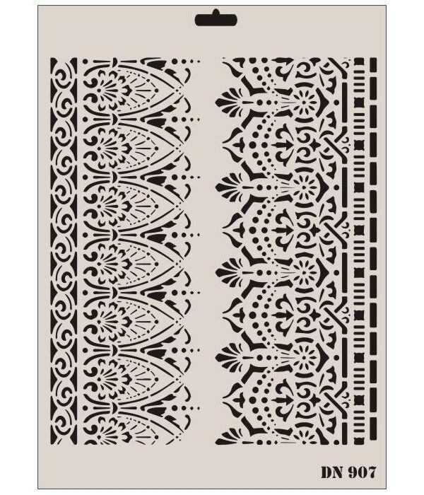 Rich Dantel Seri DN-907 Stencil 35x25 cm