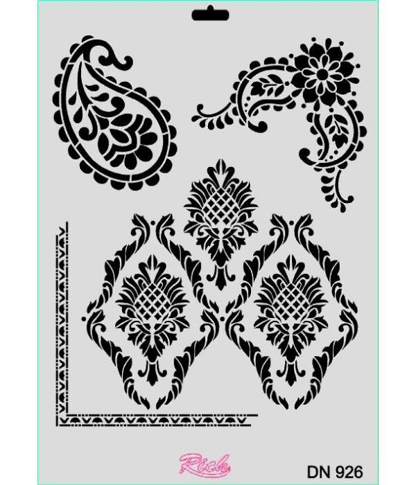 Rich Dantel Seri DN-926 Stencil 35x25 cm