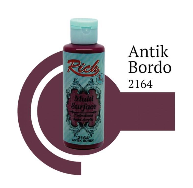 Riculti Surface 2164 Antik Bordo Akrilik Boya 120 cc