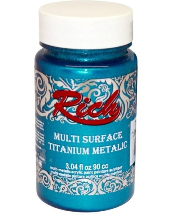 Riculti Surface Titanium 2572 Turkuaz Metalik 90 cc