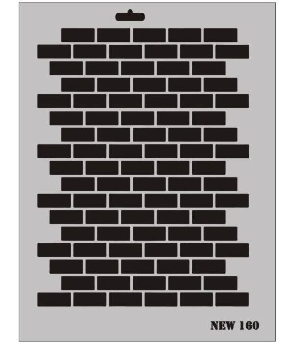 Rich New Seri N-160 Stencil 35x25 cm