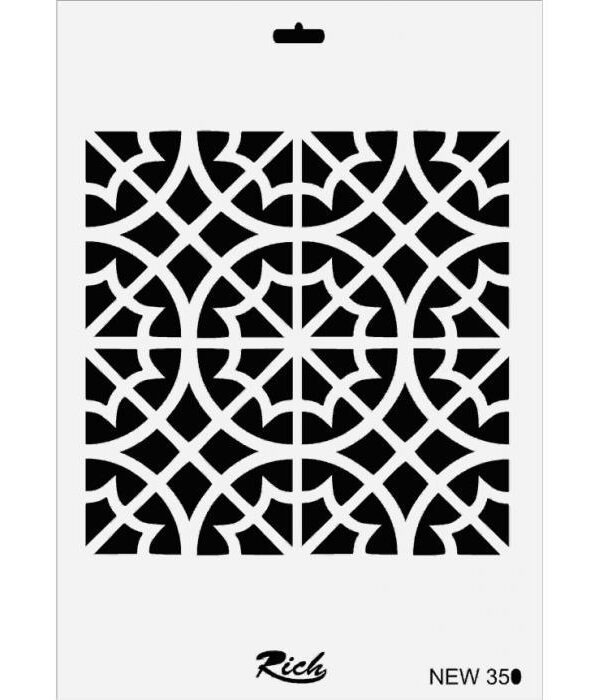 Rich New Seri N-350 Stencil 35x25 cm