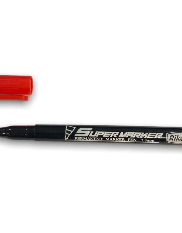 Rikoty G-0921 Kırmızı 1 mm Uçlu Süper Marker m