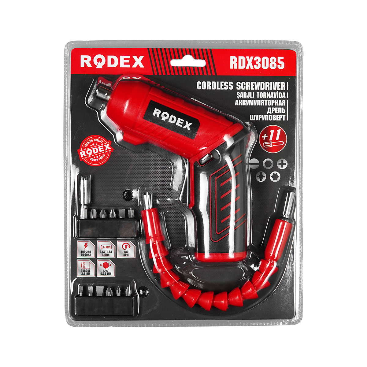 RODEX RDX3085 Akülü Vidalama - Görsel 5