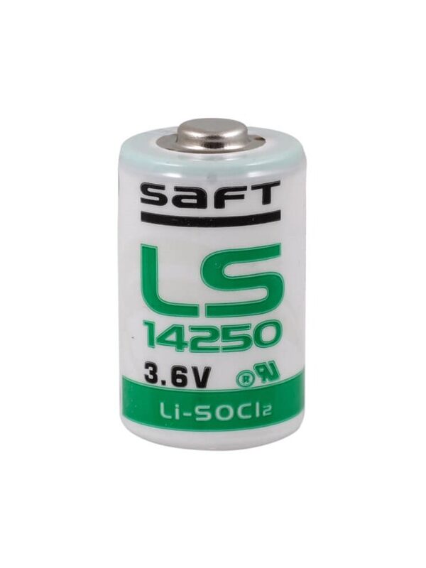 Saft LS 14250 3.6V 1/2 AA Size   Pil  (Li-SI2)