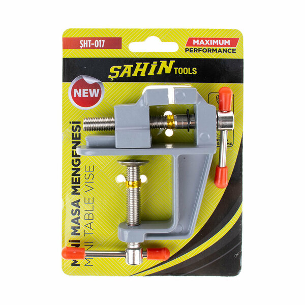 Şahin  Şht-017 Alüminyum Kasa Mini Masa Mengene 30mm