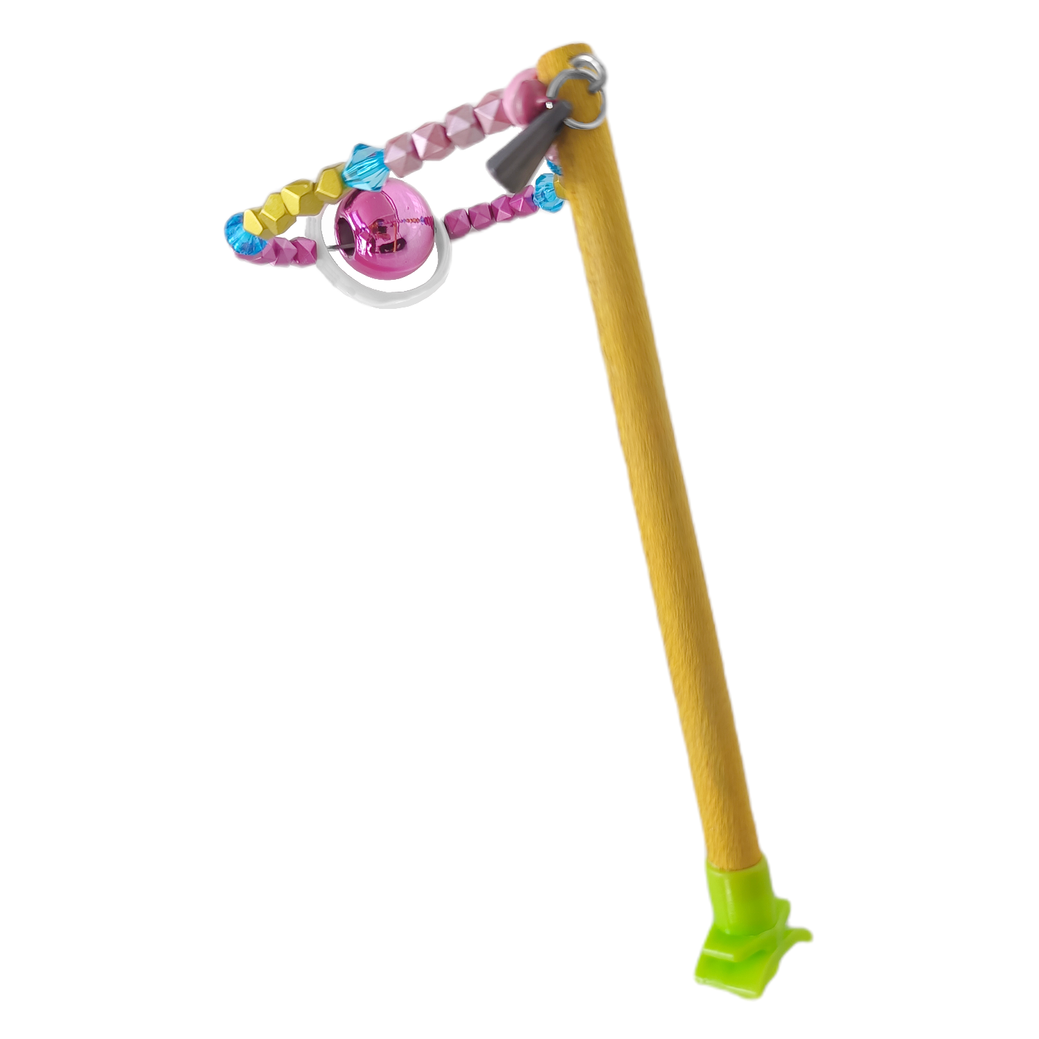 Tünekli Döner Toplu Kuş Oyuncağı 10 cm-16 cm Sarı - Görsel 2