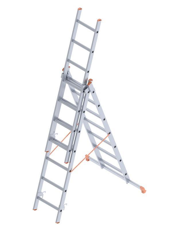 Saraylı 3x7 A Tipi Sürü Merdiven 5,79 Metre