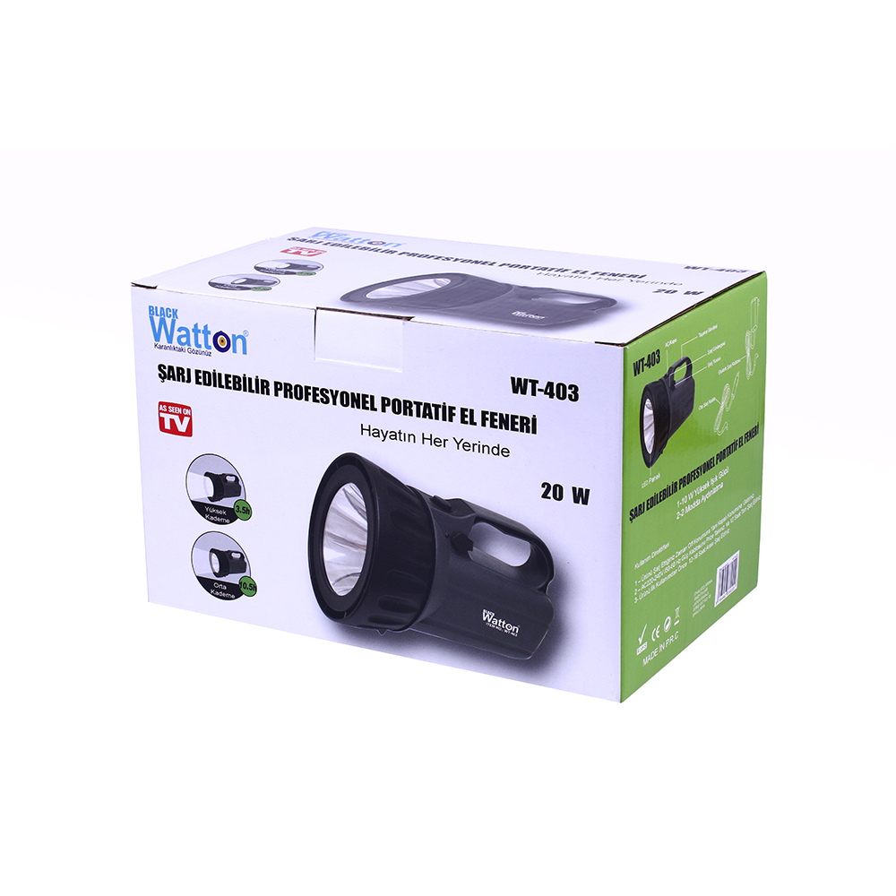Şarj Edilebilir Profesyonel Portatif Wt-403 - Görsel 2