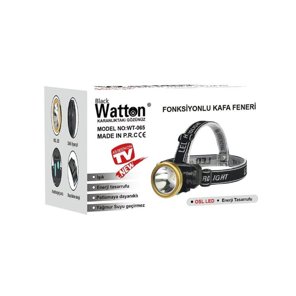 Şarjli Baret Lambasi Osl Led WT-065 - Görsel 5