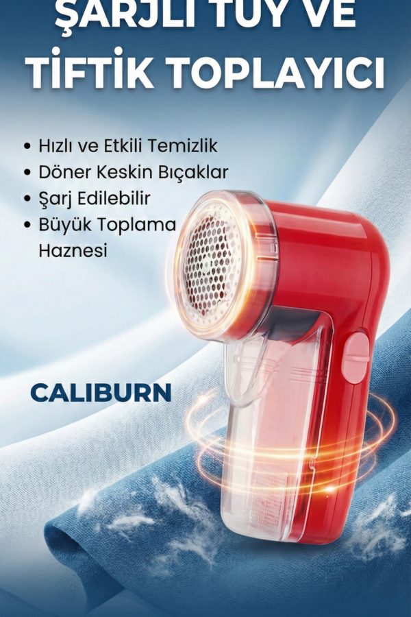 Şarjlı Kazak  Toplama Makinesi