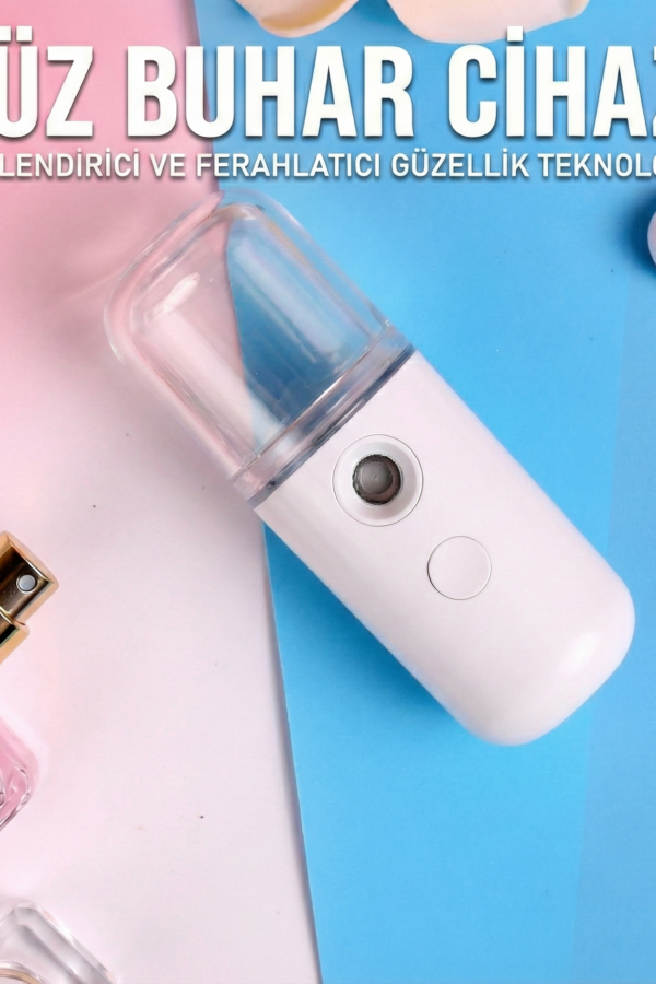 Şarjlı Mini Yüz Nemlendirici Dezenfektan  Mist Sprayer