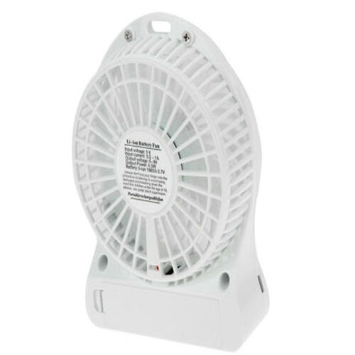 Şarjlı Taşınabilir Mini Fan - Vantilatör - Görsel 5