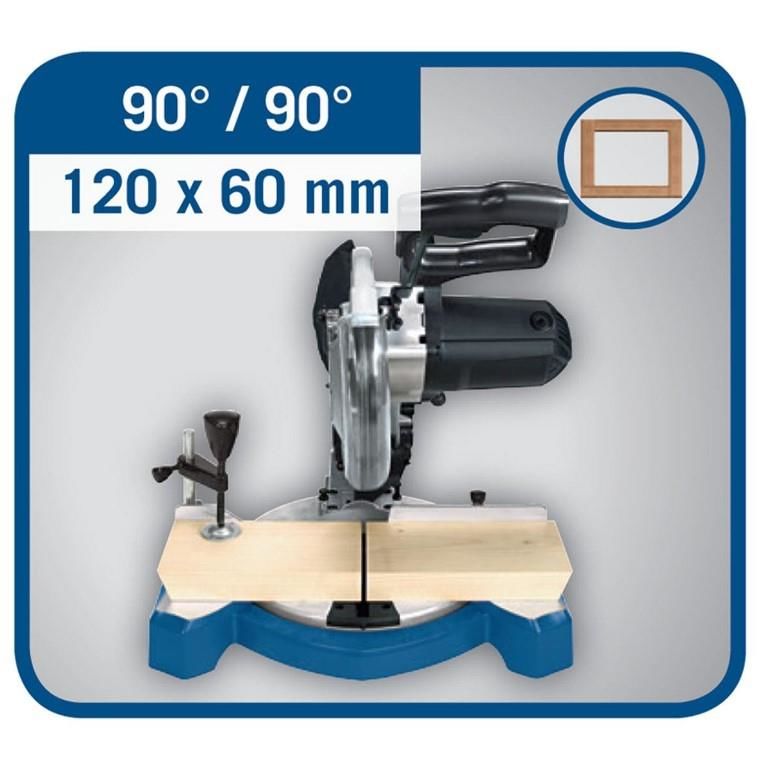 Scheppach 80L Lazerli Gönye Kesme 210 mm - Görsel 4