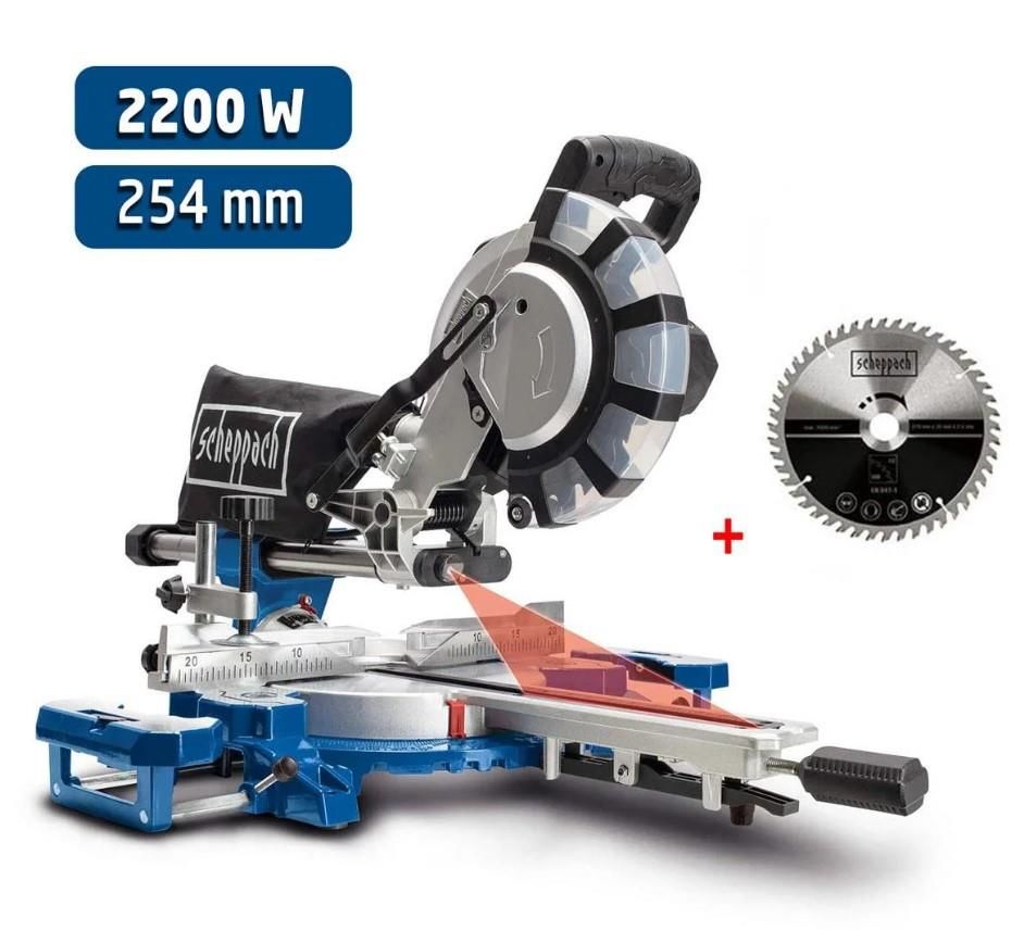 Scheppach 254SPX 254 mm Gönye Kesme Makinesi - Görsel 2