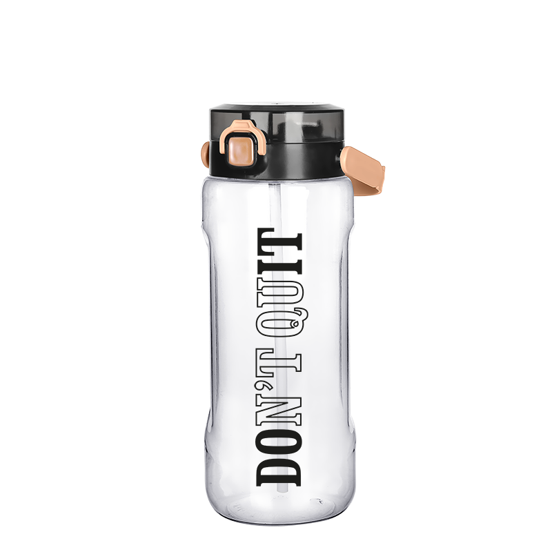 Şeffaf Matara - 2000 ml - 67,6 oz - WATERMODE Matara - Görsel 3