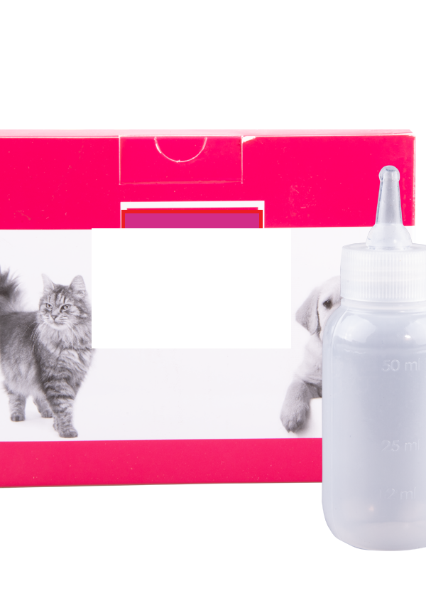 Şeffaf Pet Biberon 50 ml Yru Kedi ve Köpekler İçin Biberon