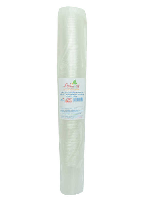 Şeffaf Plastik Bardak Kullan At Sebil ve Otomat Bardağı 180 Ml lik 100 lü 1 Paket