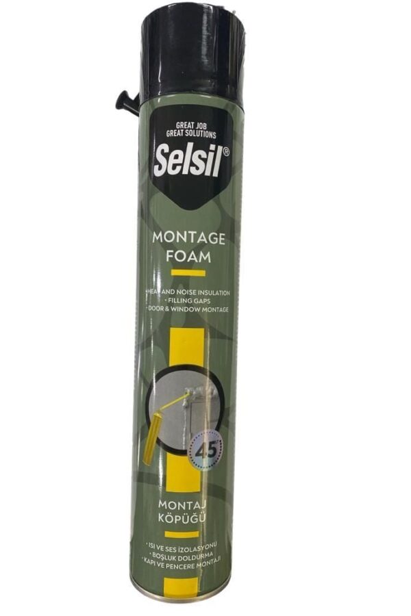 Tam Dolum Poliüratan Montaj Köpüğü 845 gr