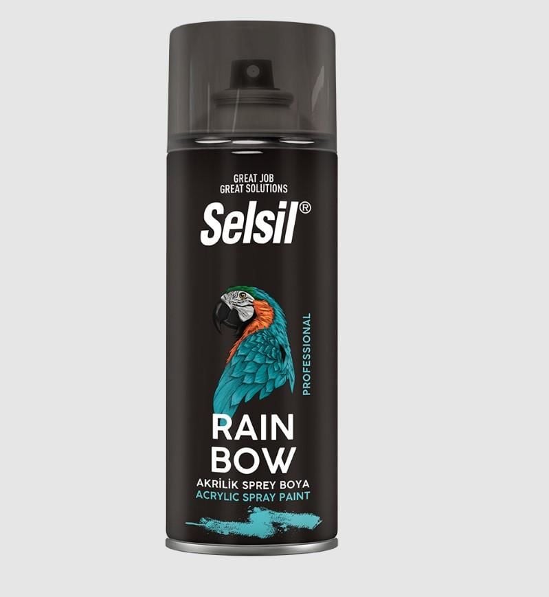 Rainbow Akrilik Sprey Boya 1028 Kun Sarı