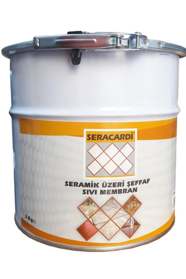 Seracardi Seramik Üzeri Şeffaf İzolasyon 3 Kg