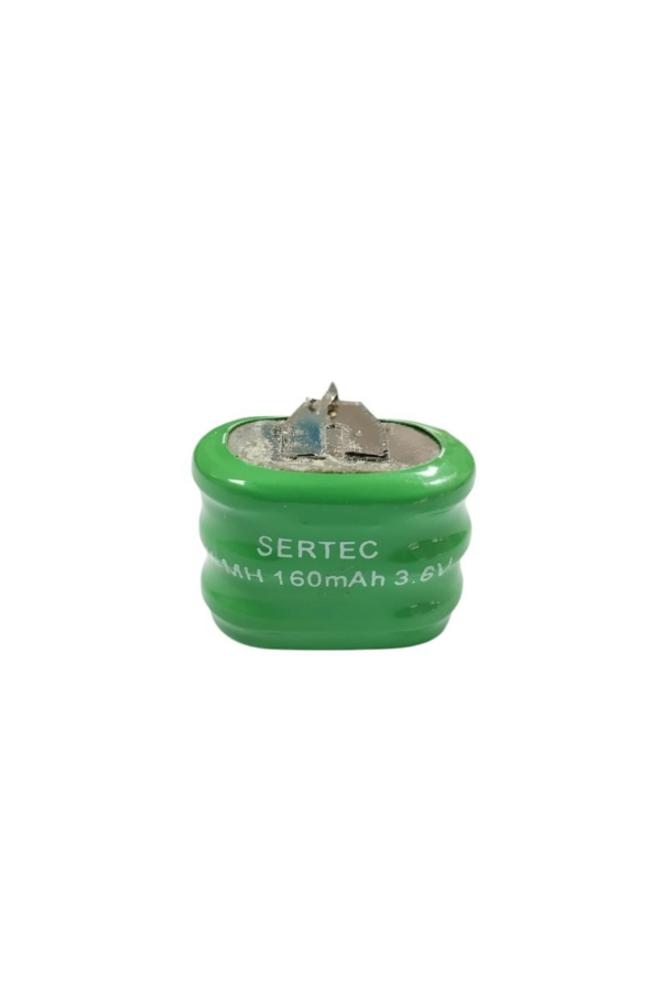Sertec - 3.6V 3S1P 160 Mah 2 Pin NI-MH Buton Pil