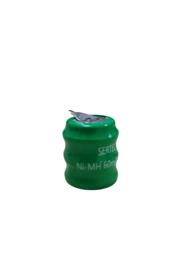 Sertec - 3.6V 3S1P 60 Mah 2 Pin NI-MH Buton Pil