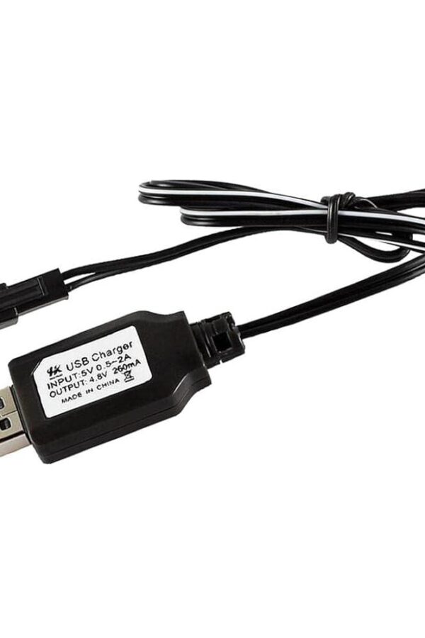 Sertec 4.8V NI-CD / NI-MH Oyuncak Batsı USB Şarj Kablosu