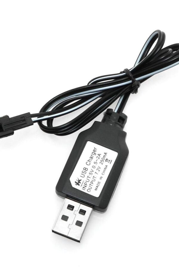 Sertec 7.2V NI-CD / NI-MH Oyuncak Batsı USB Şarj Kablosu