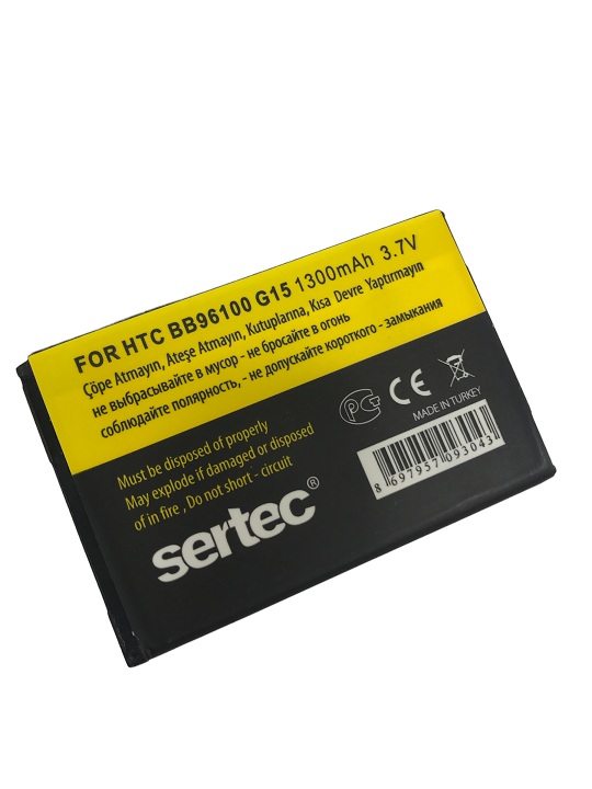SERTEC - HTC   G15 Salsa / BB96100 Uyumlu Bat