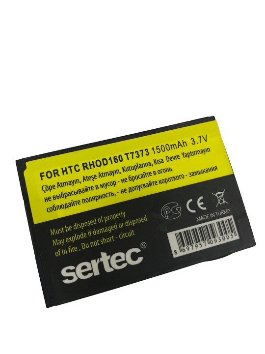 SERTEC - HTC  T7373 Touch pro 2  / RHOD160 Uyumlu Bat