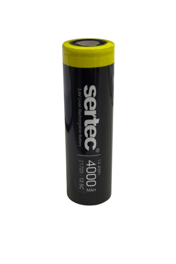 Sertec INR21700 3.7V 4000 mah 12.5C Li-ion Şarjlı Pil
