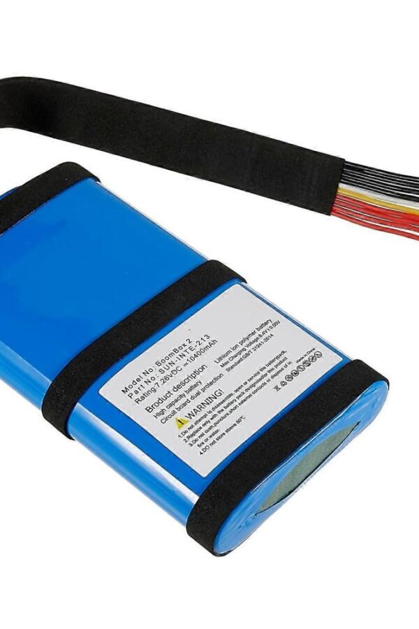 Sertec  Boombox 2 uyumlu 7.4V 10.400 mah Soketli Bat