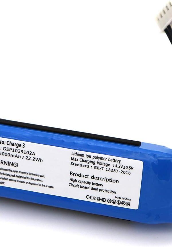 Sertec  Charge 3 uyumlu 3.7v 6000 mah Soketli Bat