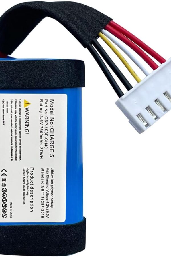 Sertec  Charge 5 uyumlu 3.7v 7800 mah Soketli Bat
