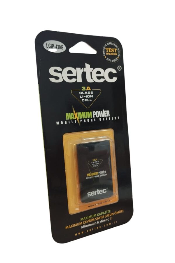 SERTEC -  CF360 / IP-430G Uyumlu Bat