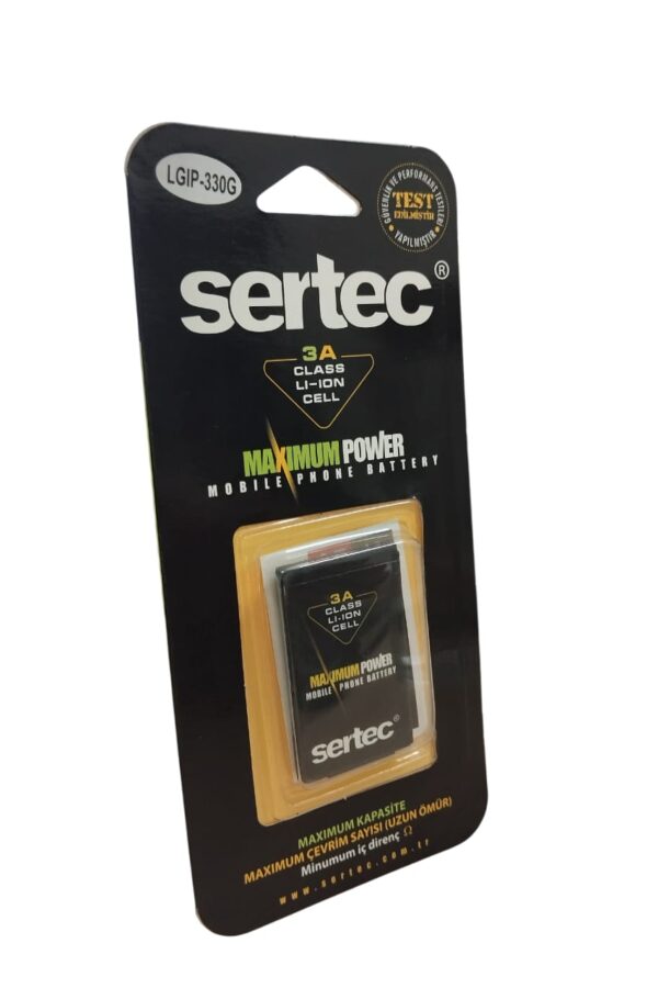 SERTEC -  KM380 / KT520 / IP-330G Uyumlu Bat
