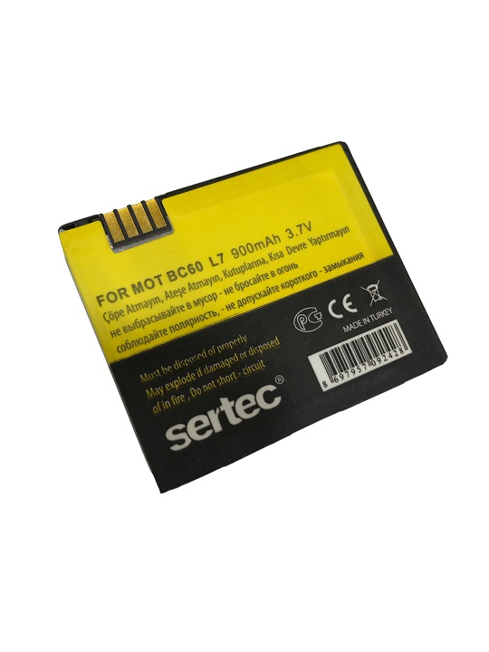 SERTEC - Motorola BC60  Uyumlu Bat