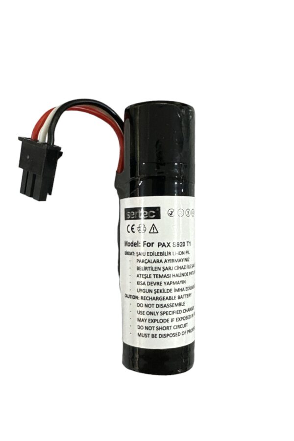 Sertec - PAX S920 Pos Uyumlu Bat
